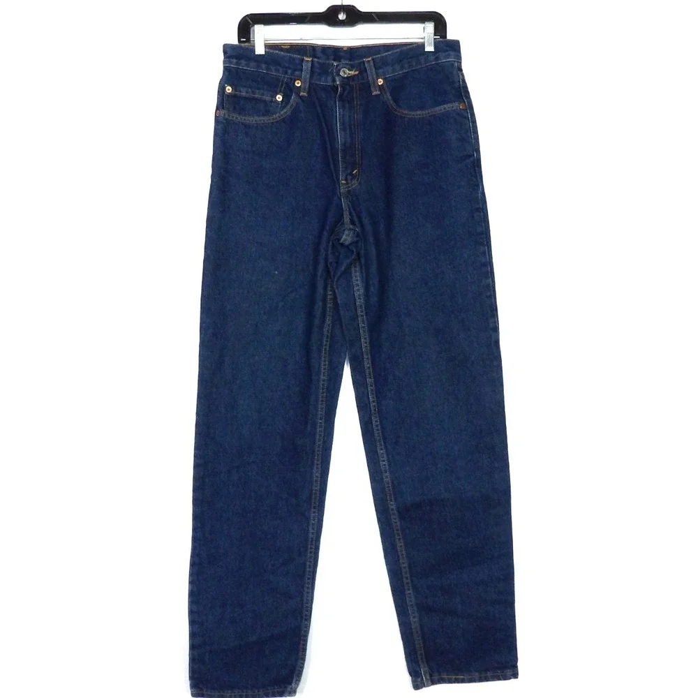 Levi's Vintage Y2K 100% Cotton 550 Relaxed Fit Made in USA Jeans Men's 32 X 34